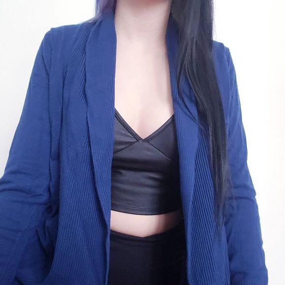 Dalia Blue flowy Cardigan - Picture 5 of 10